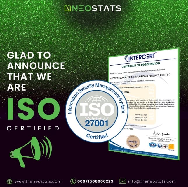 ISO 27001 Certificate